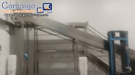 Helical freezing tunnel Girofreezer  ATS Brasil